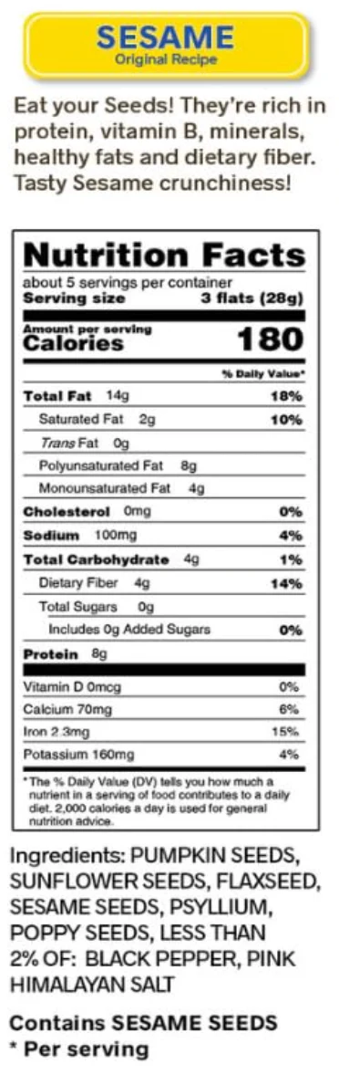 ELLA'S FLATS, SESAME - 6 Units (Wholesale) - Image 2