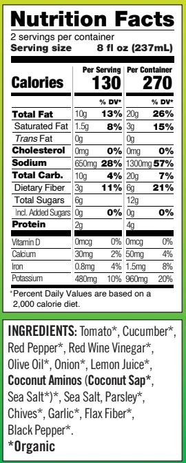 Gazpacho (16 fl oz) - Image 2