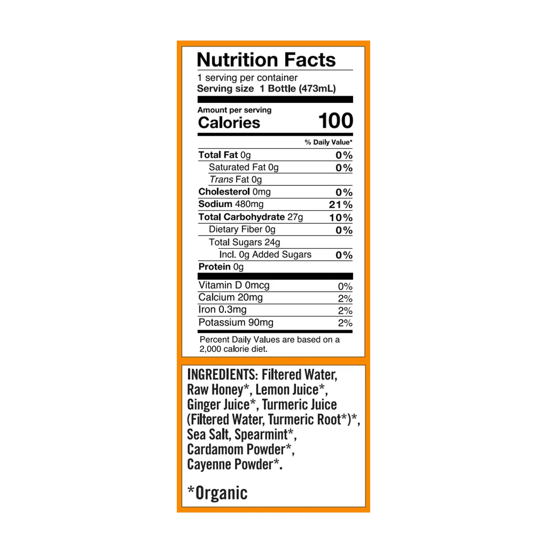 GINGER TURMERIC TONIC (Subscription) - Image 4