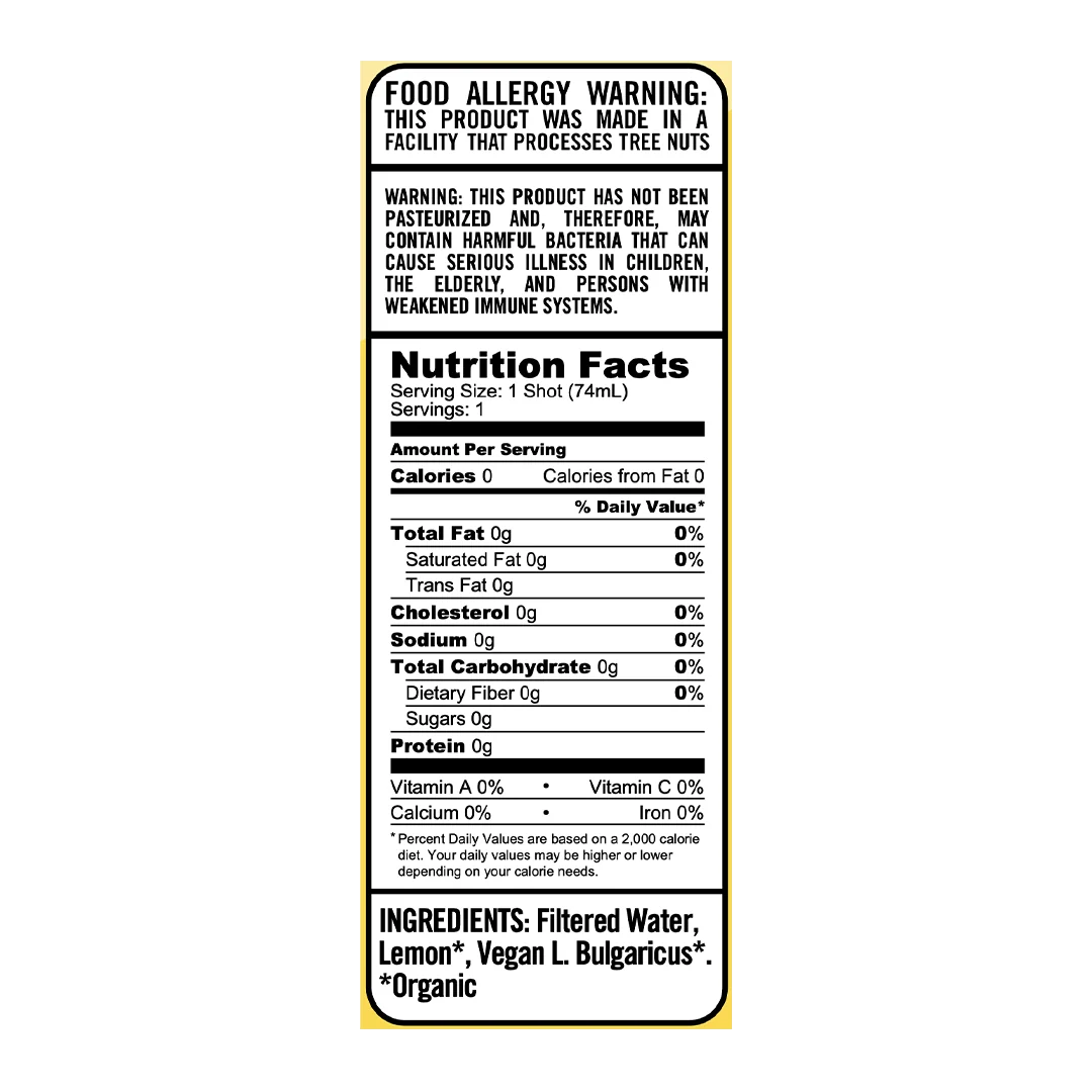 LEMON PROVIOTIC SHOT - Image 4