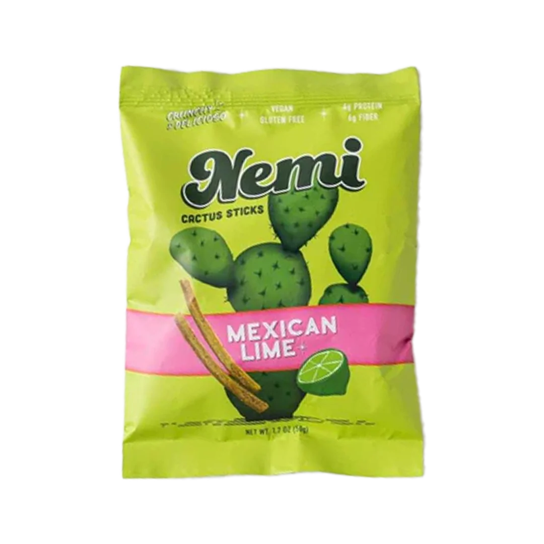 NEMI, CACTUS STICKS, MEXICAN LIME - 12 Units (Wholesale)
