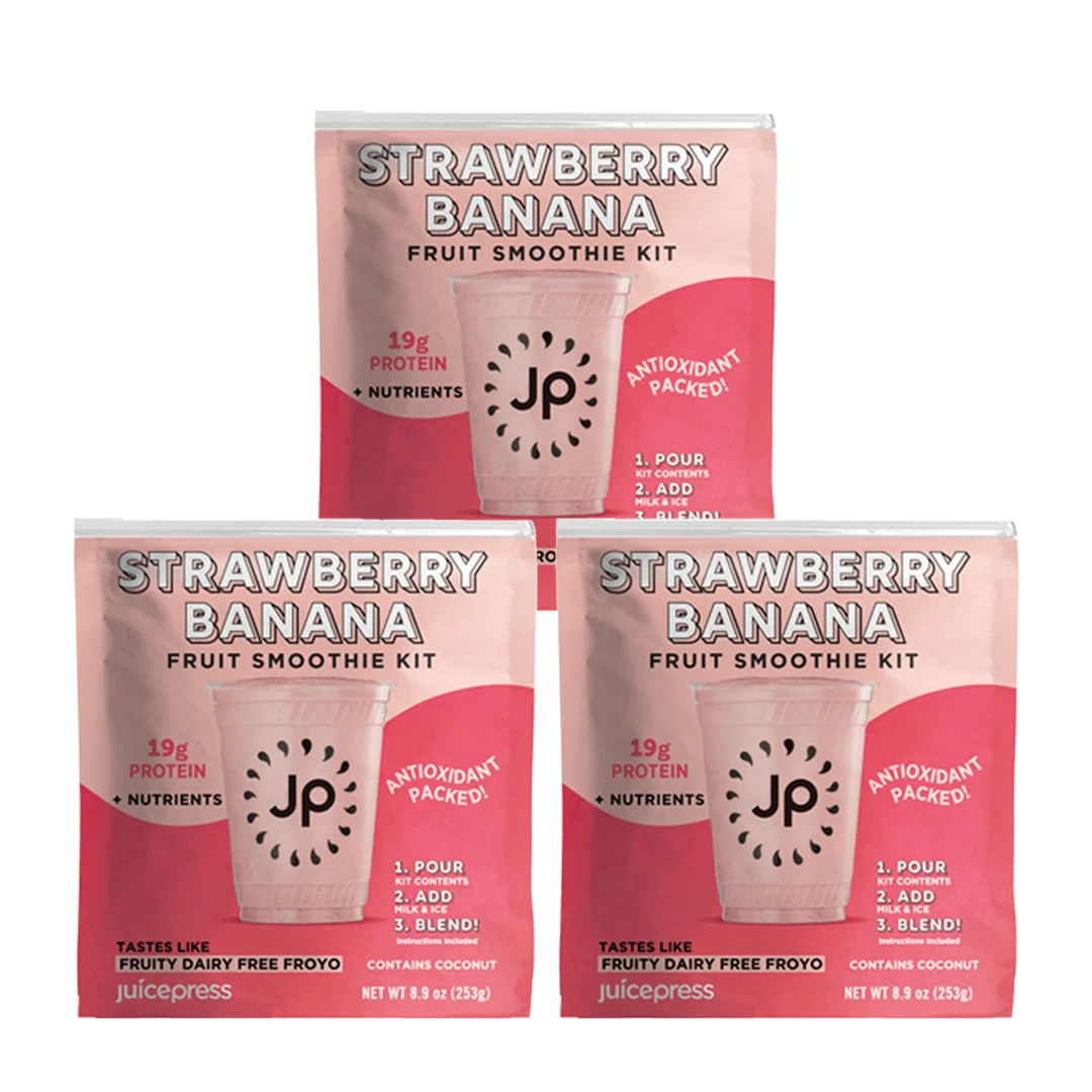 STRAWBERRY BANANA FRUIT SMOOTHIE KIT (Subscription) - Image 2