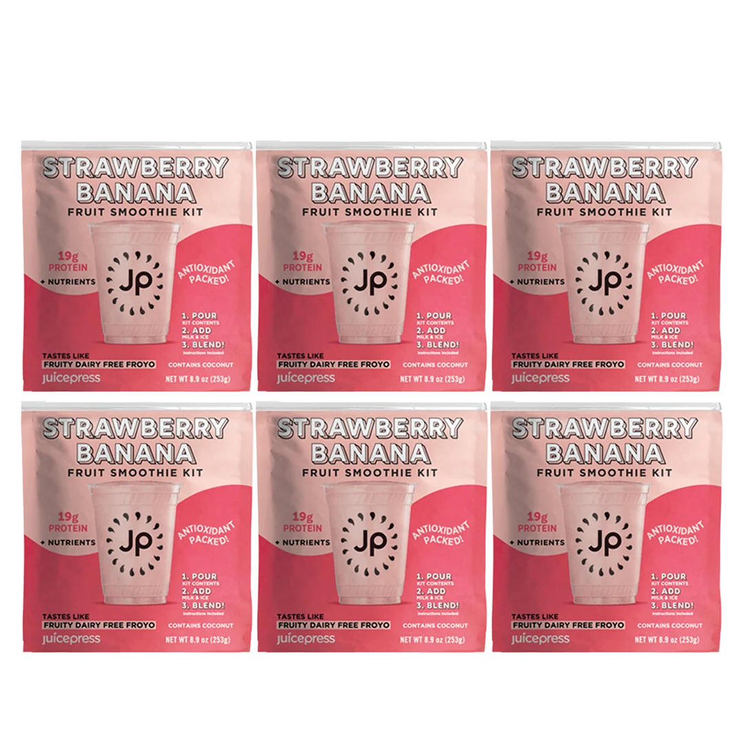 STRAWBERRY BANANA FRUIT SMOOTHIE KIT (Subscription) - Image 3