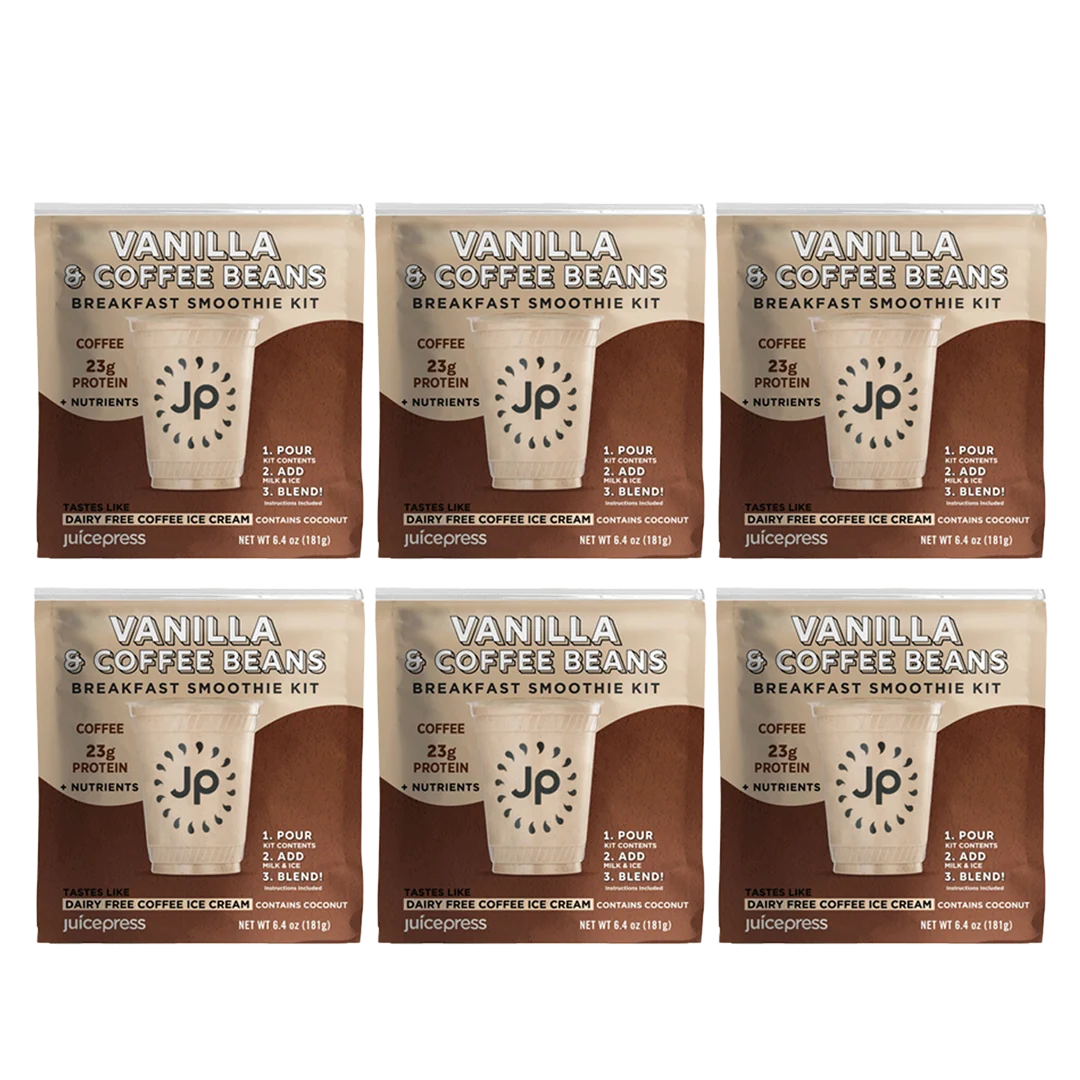 VANILLA & COFFEE BEANS BREAKFAST SMOOTHIE KIT (Subscription) - Image 3